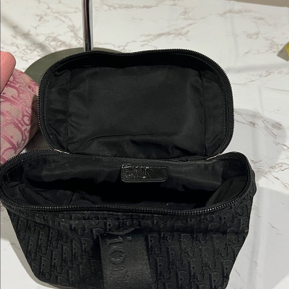 Dior Black Monogram vanity case - Picture 8 of 9